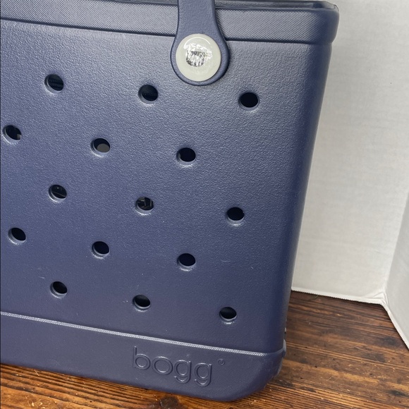 Original Bogg Navy Rubber Tote Bag - Picture 3 of 8
